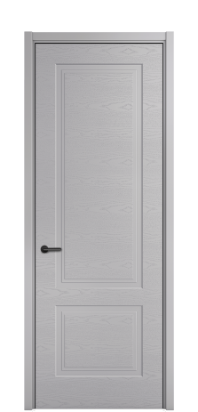 Дверь межкомнатная Рино 2 Цвет Галечный Brash Покрытие Эмаль брашированная  Наличник L 50 Цена 45813