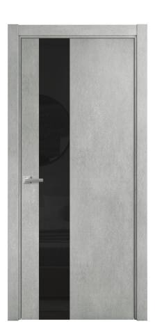 Дверь межкомнатная Ветро 14 Цвет Камень темный Покрытие ПВХ ФАКТУРНЫЕ Наличник Скрытый короб хром Цена 41500